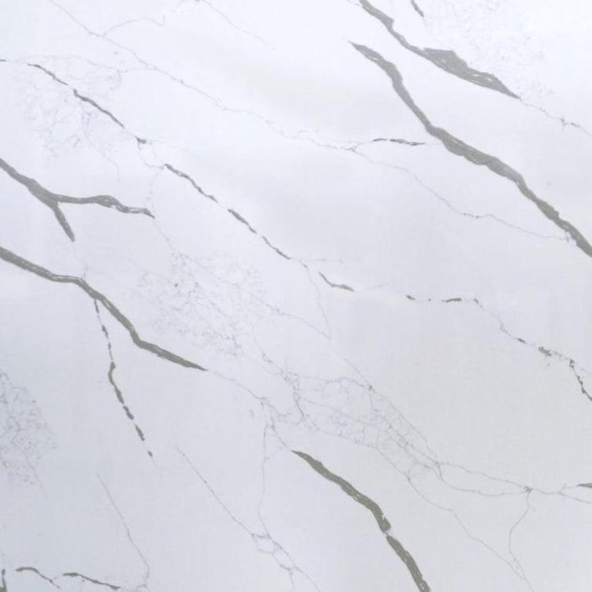 Raphael Stone Calacatta Paris Bookmatched Polished 126" x 63" Quartz Slab