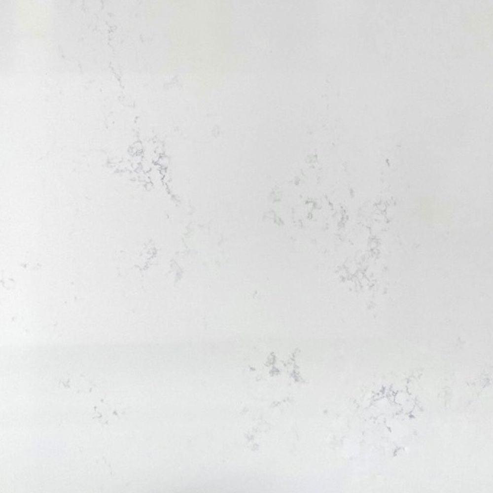 Raphael Stone Carrara White Polished 130" x 64" Quartz Slab