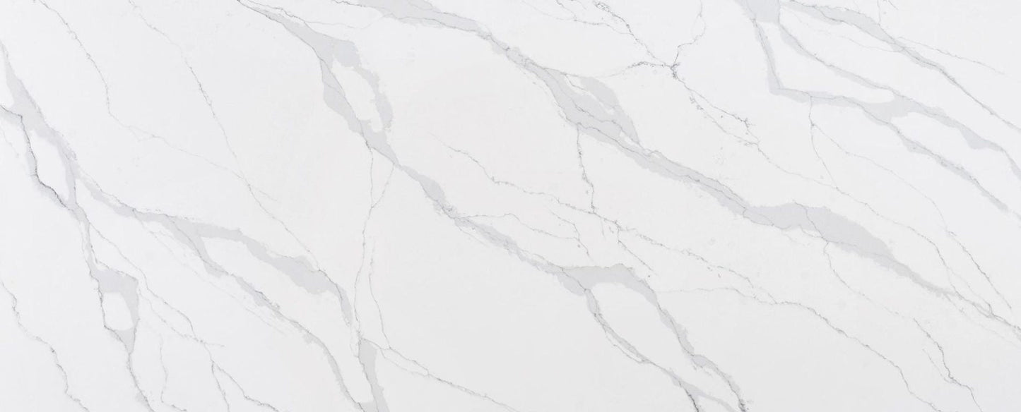 Raphael Stone Monaco Grey Polished 126" x 63" Quartz Slab