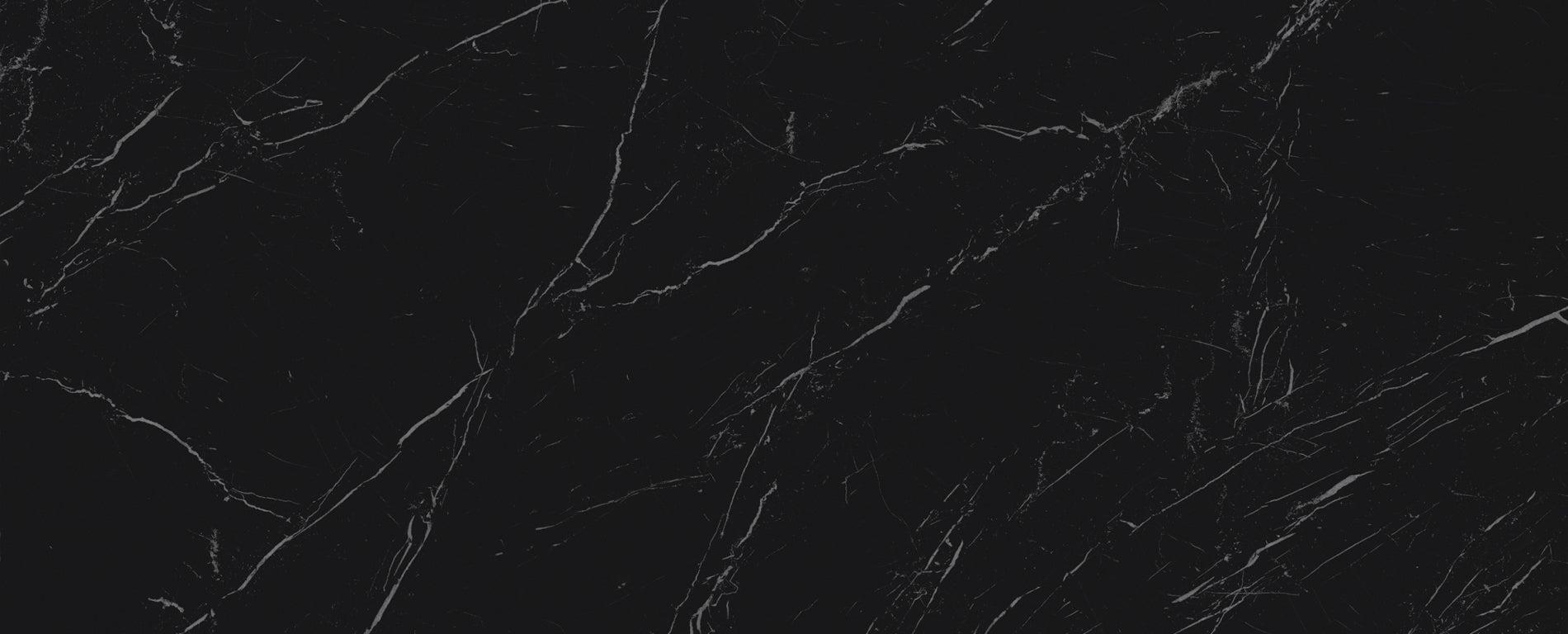 Raphael Stone Nero Marquina Bookmatched 127" x 64" Porcelain Slab