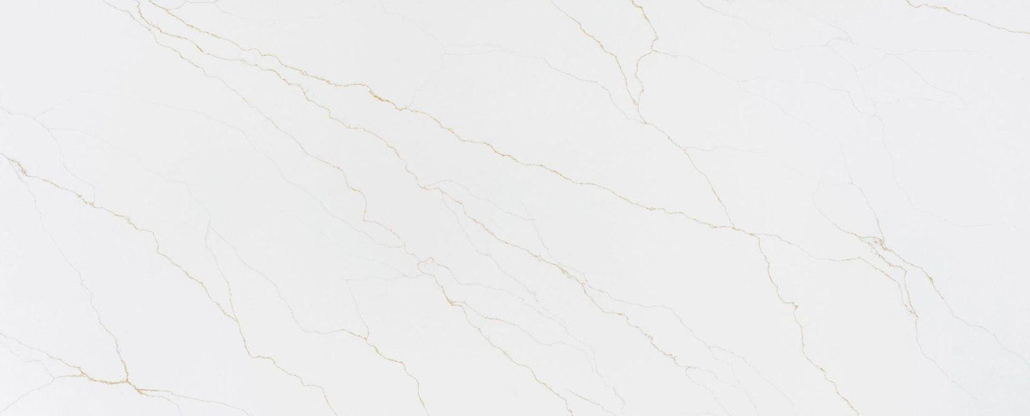 Raphael Stone Venatino Gold Polished 126" x 63" Quartz Slab