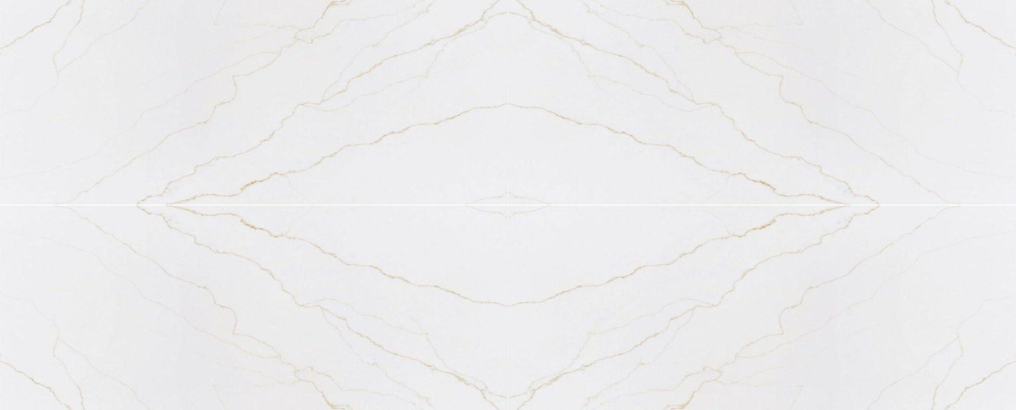 Raphael Stone Venatino Gold Polished 126" x 63" Quartz Slab