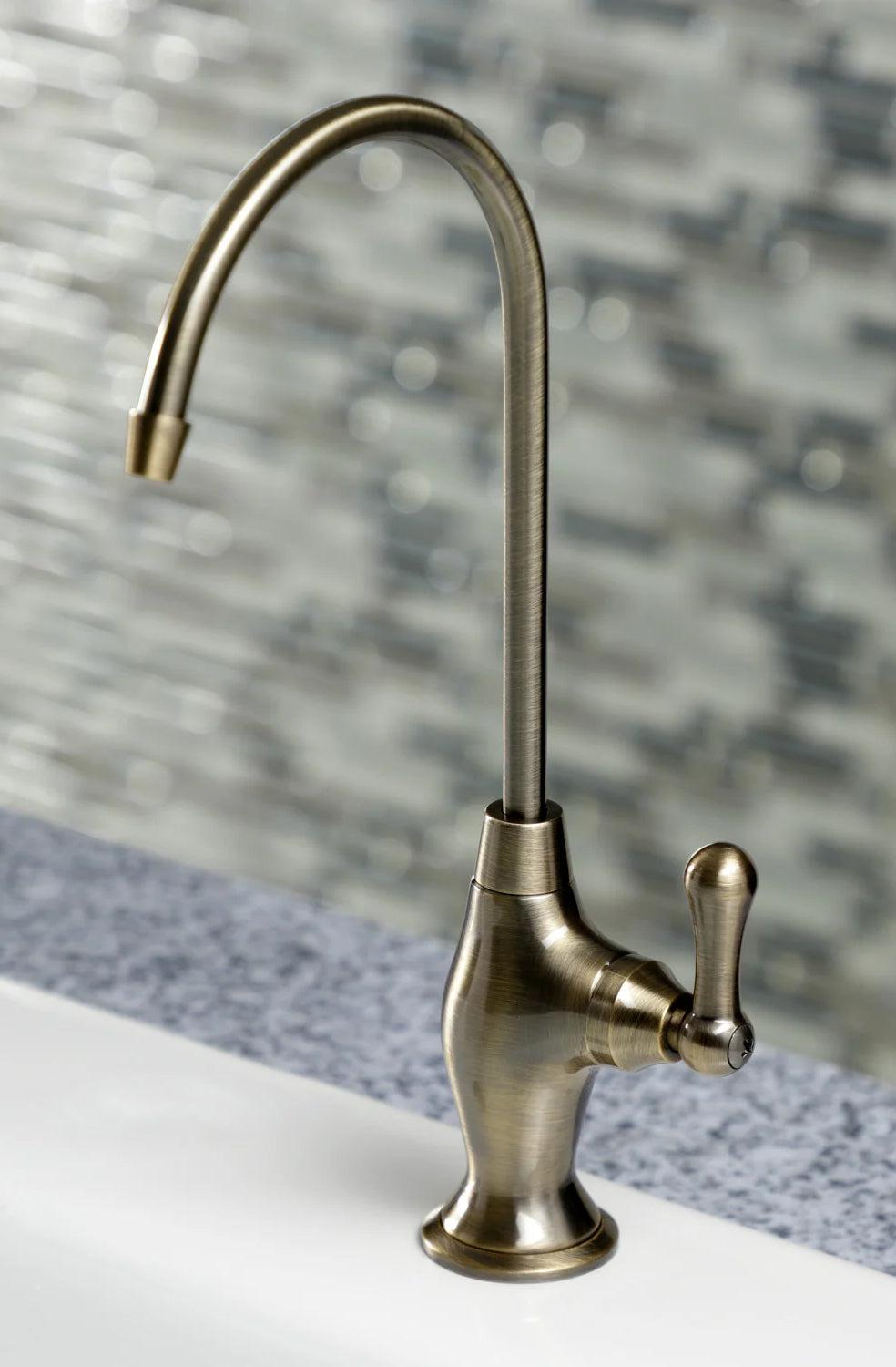 Restoration A Single-Handle 1-Hole Deck Mount Water Filtration Faucet