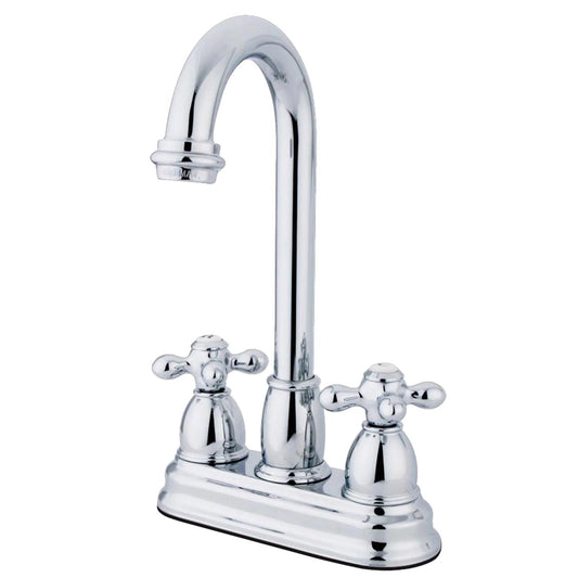 Restoration A Two-Handle 2-Hole Deck Mount Bar Faucet