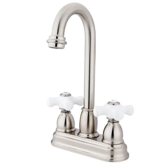 Restoration B Two-Handle 2-Hole Deck Mount Bar Faucet