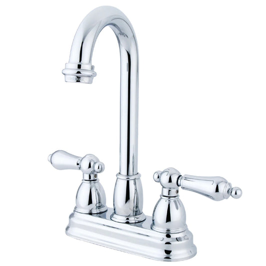 Restoration D Two-Handle 2-Hole Deck Mount Bar Faucet