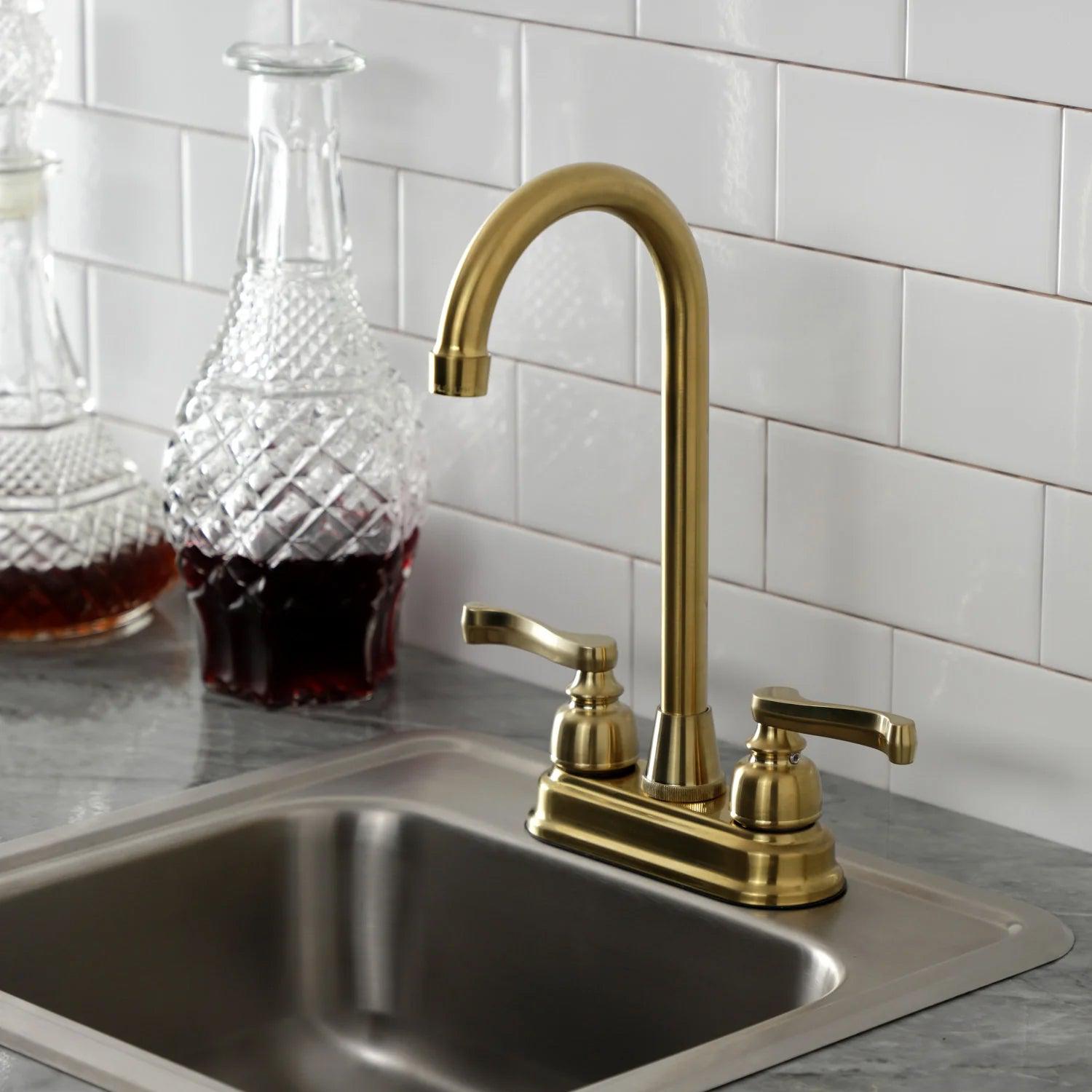 Royale Two-Handle 2-Hole Deck Mount Bar Faucet