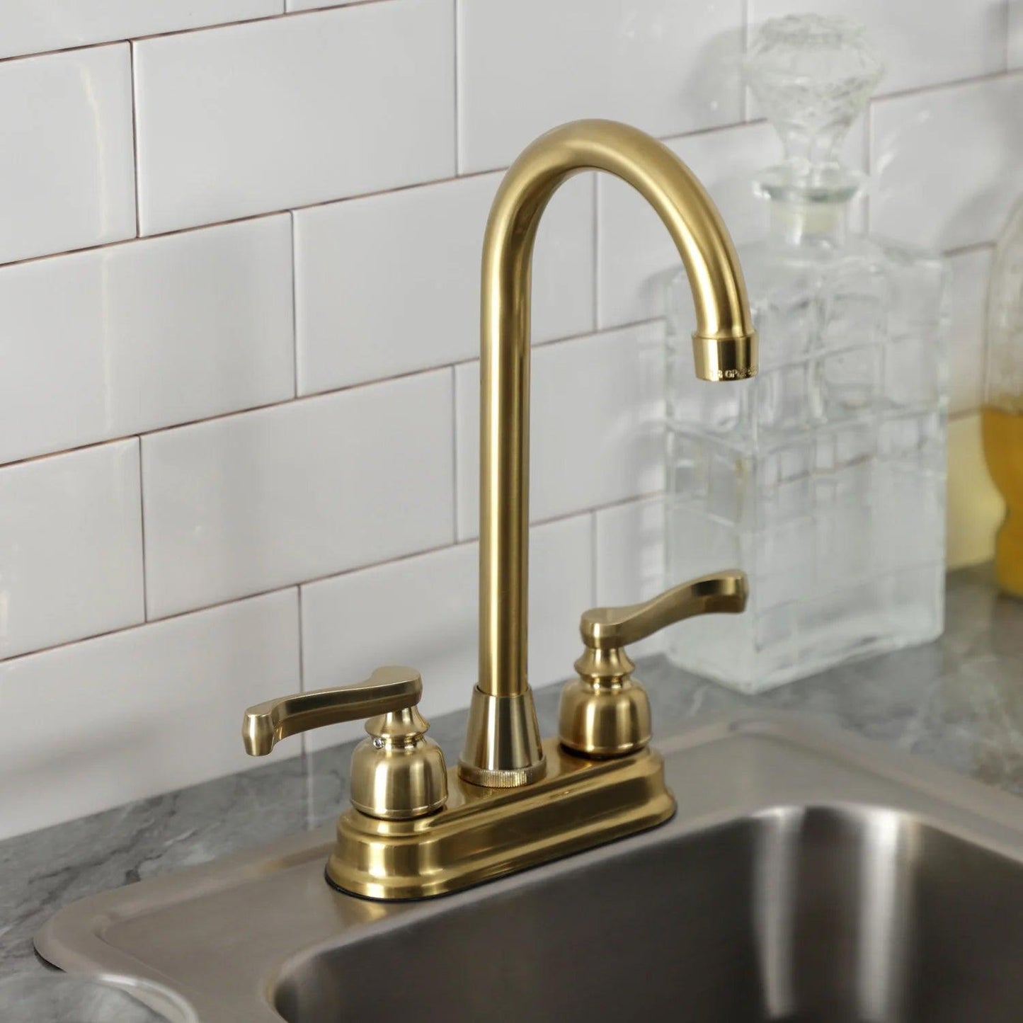 Royale Two-Handle 2-Hole Deck Mount Bar Faucet