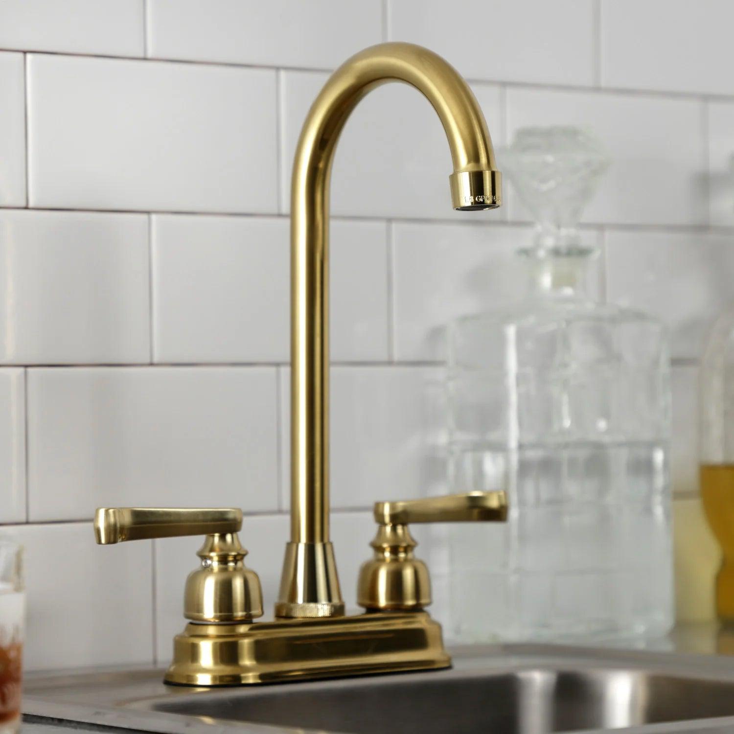 Royale Two-Handle 2-Hole Deck Mount Bar Faucet