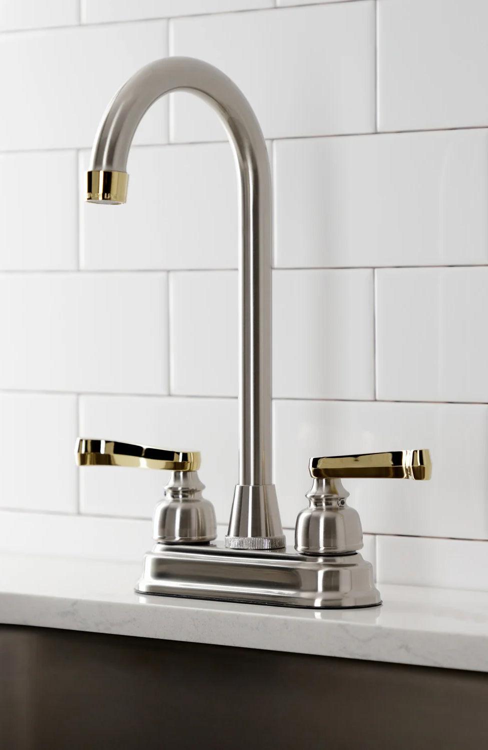 Royale Two-Handle 2-Hole Deck Mount Bar Faucet