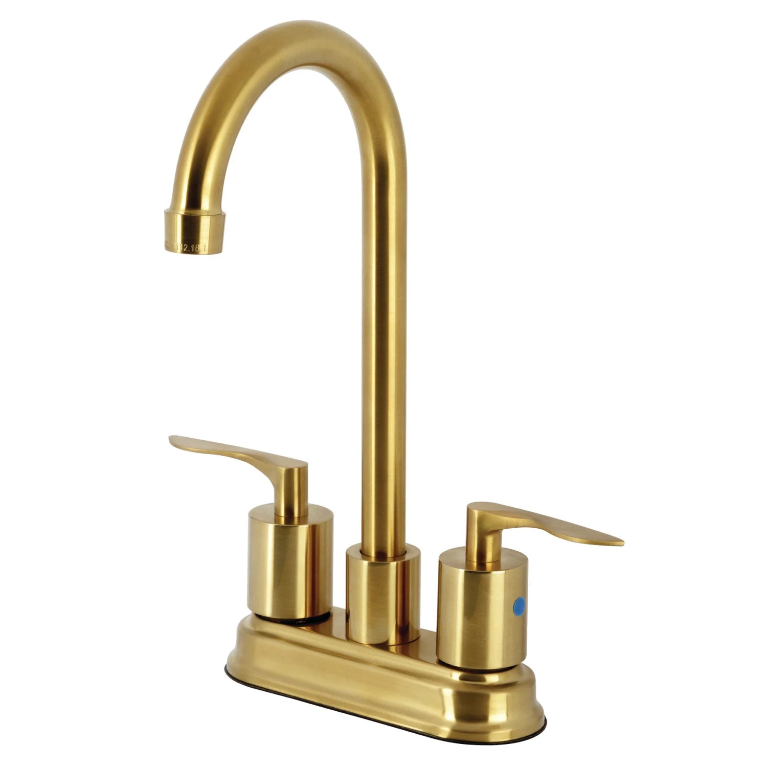 Serena Two-Handle 2-Hole Deck Mount Bar Faucet