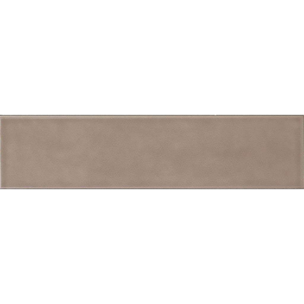 Siena Decor Bubble Collection Coffee 3" x 12" Polished Porcelain Subway Tile