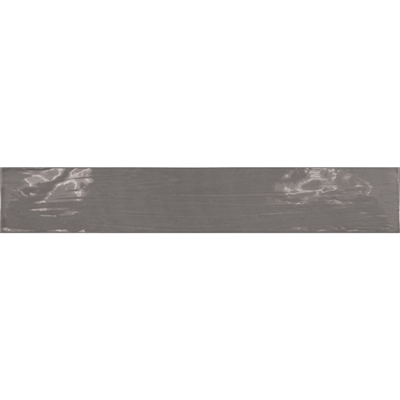 Siena Decor Country Collection Graphite 2.5" x 16" Polished Porcelain Subway Tile