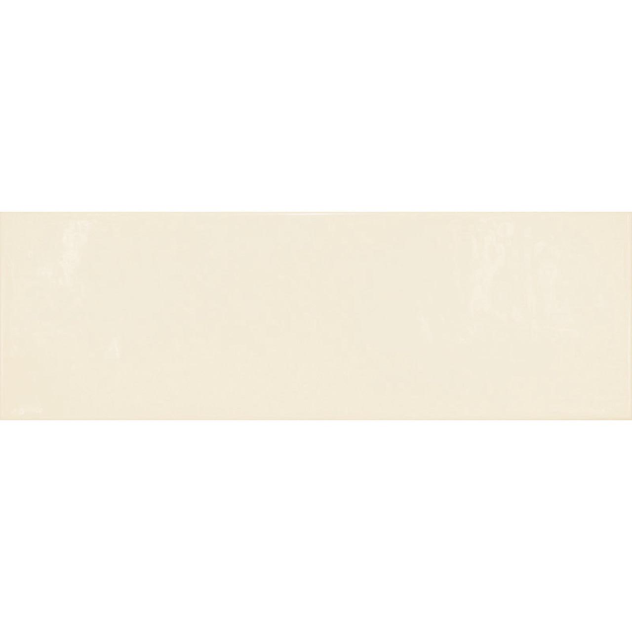 Siena Decor Country Collection Ivory 2.5" x 8" Polished Porcelain Subway Tile