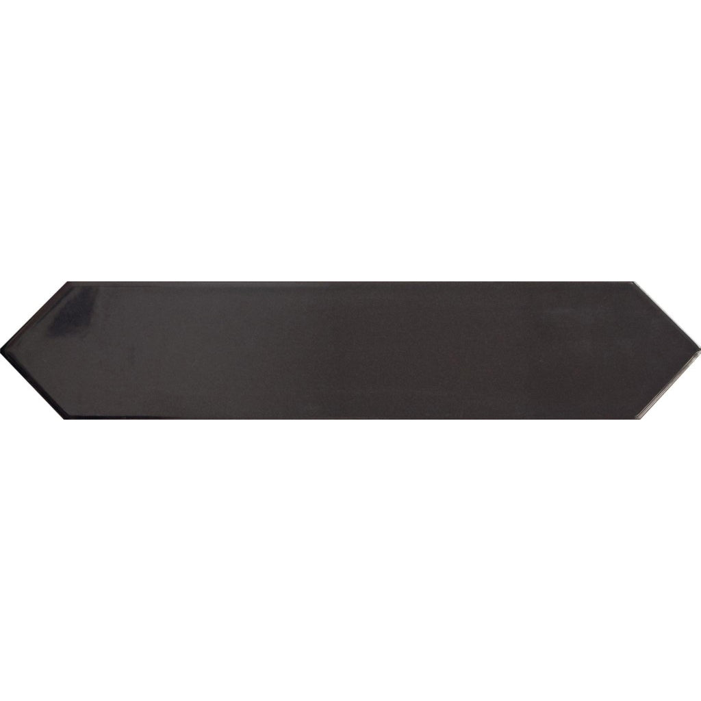 Siena Decor Dimsey Collection Anthracite 2.6" x 13" Polished Porcelain Decorative Subway Tile