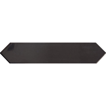 Siena Decor Dimsey Collection Anthracite 2.6" x 13" Polished Porcelain Decorative Subway Tile