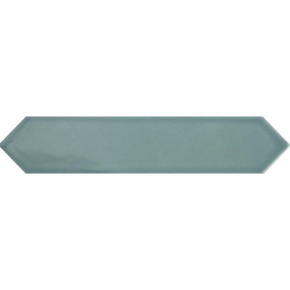 Siena Decor Dimsey Collection Jade 2.6" x 13" Polished Porcelain Decorative Subway Tile