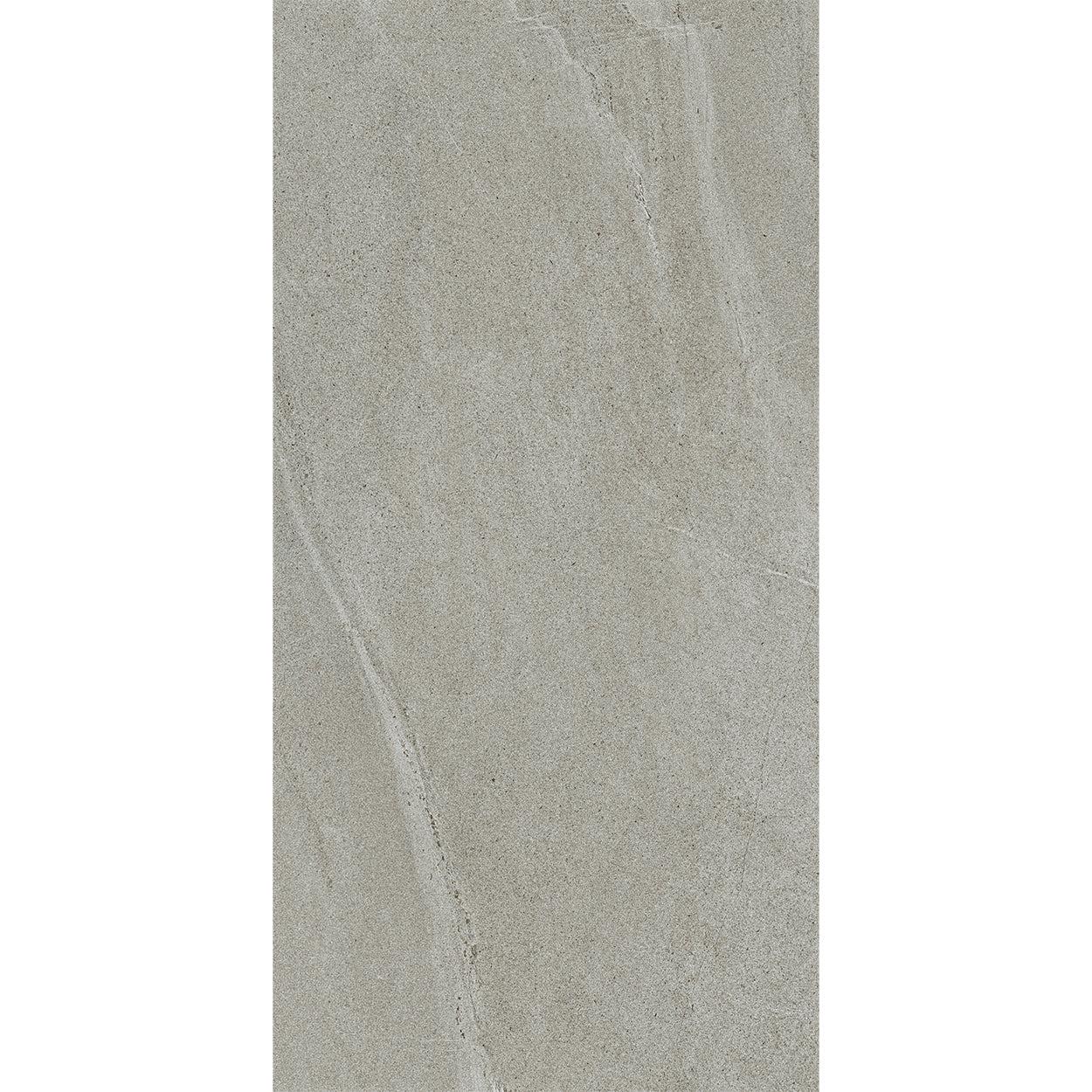 Siena Decor Limestone Collection Ash 12" x 24" Matte Porcelain Tile