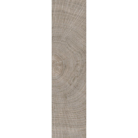 Siena Decor Nolan Collection Grey Matte Finish Wood Look Porcelain Tile