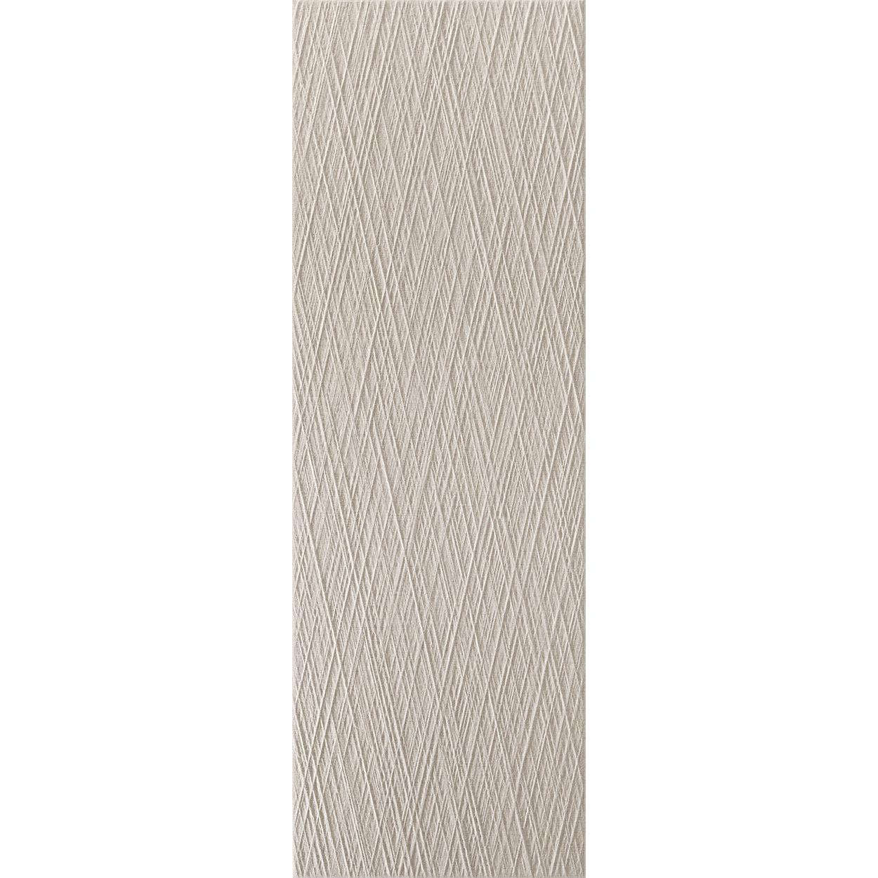 Siena Decor Toulouse Collection Fibre Beige 12" x 36" Matte Decorative Porcelain Tile