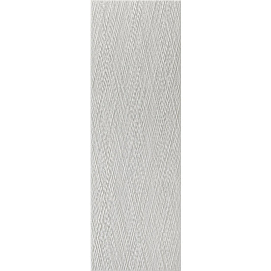 Siena Decor Toulouse Collection Fibre Grey 12" x 36" Matte Decorative Porcelain Tile