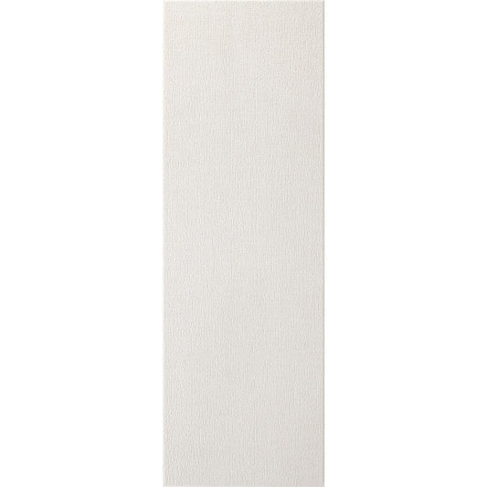 Siena Decor Toulouse Collection White 12" x 36" Matte Decorative Porcelain Tile