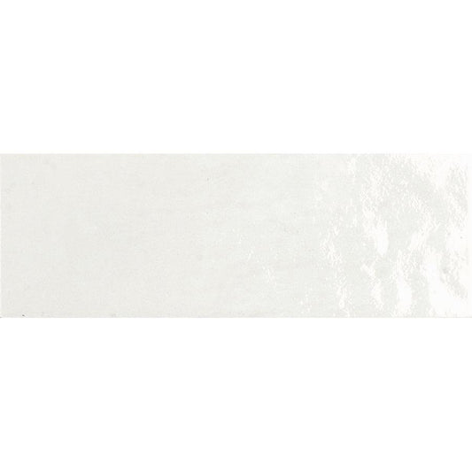 Siena Decor Victorian Collection Bianco 4" x 12" Polished Porcelain Subway Tile