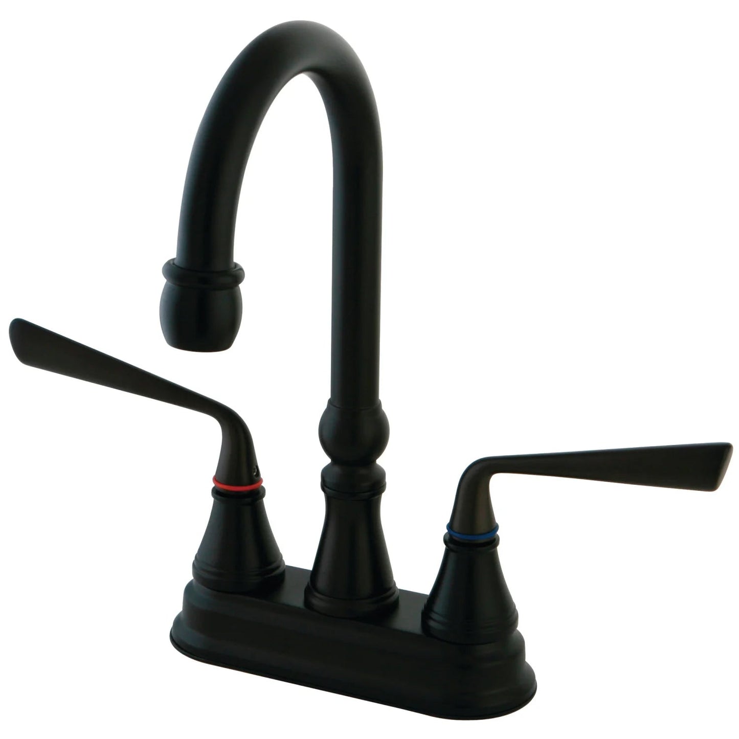 Silver Sage Two-Handle 2-Hole Deck Mount Bar Faucet