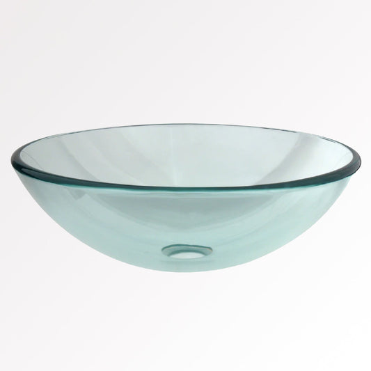 Templeton Tempered Glass Round Vessel Sink