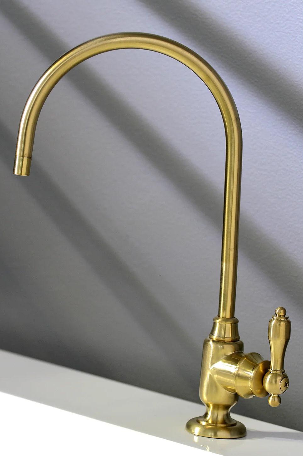 Tudor Single-Handle 1-Hole Deck Mount Water Filtration Faucet