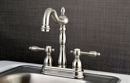 Tudor Two-Handle 2-Hole Deck Mount Bar Faucet