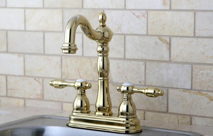 Tudor Two-Handle 2-Hole Deck Mount Bar Faucet