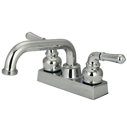 Vienna Two-Handle 2-Hole Deck Mount Laundry Faucet