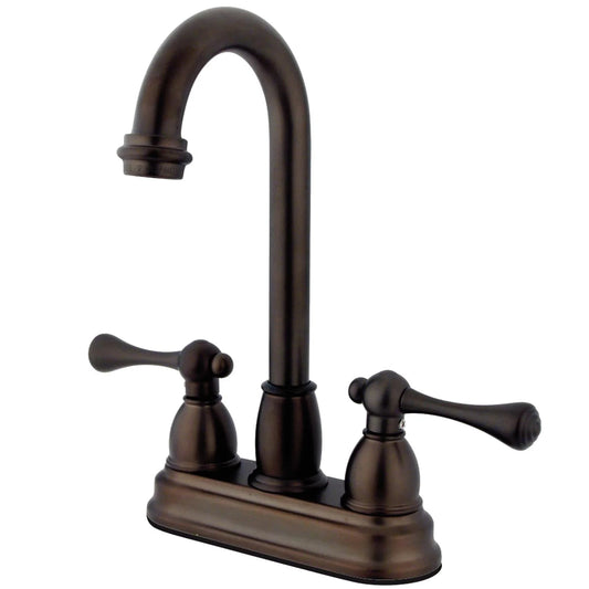 Vintage B Two-Handle 2-Hole Deck Mount Bar Faucet