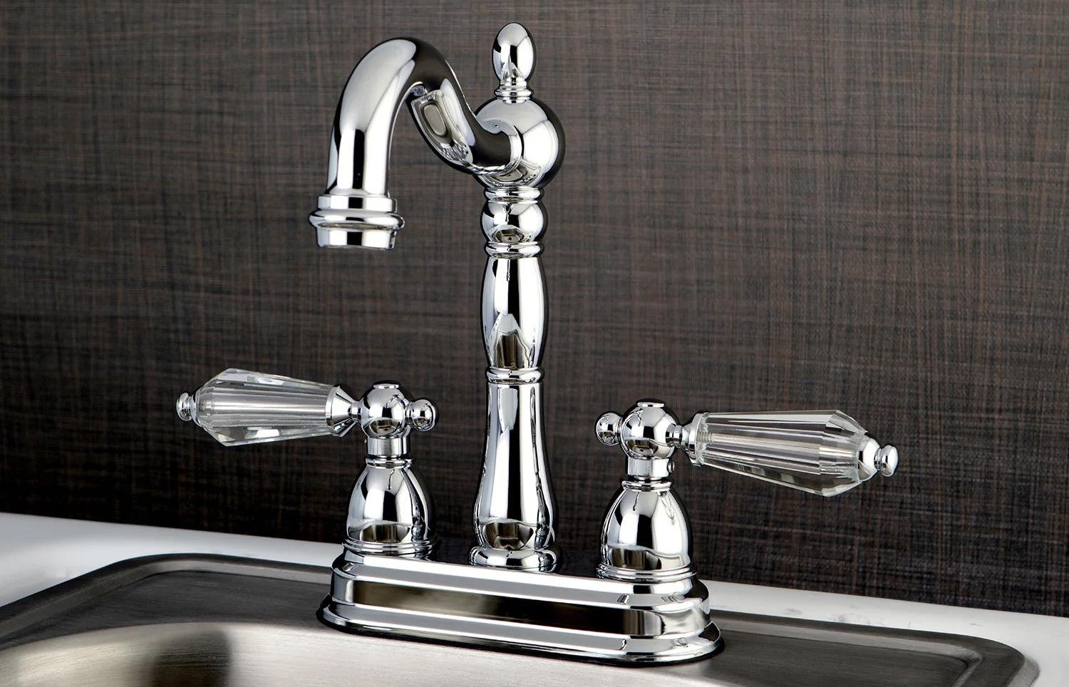 Wilshire Two-Handle 2-Hole Deck Mount Bar Faucet