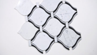MSI Danza Arabesue (0.78 Square Feet Per Sheet) Polished Marble Mosaic Tile